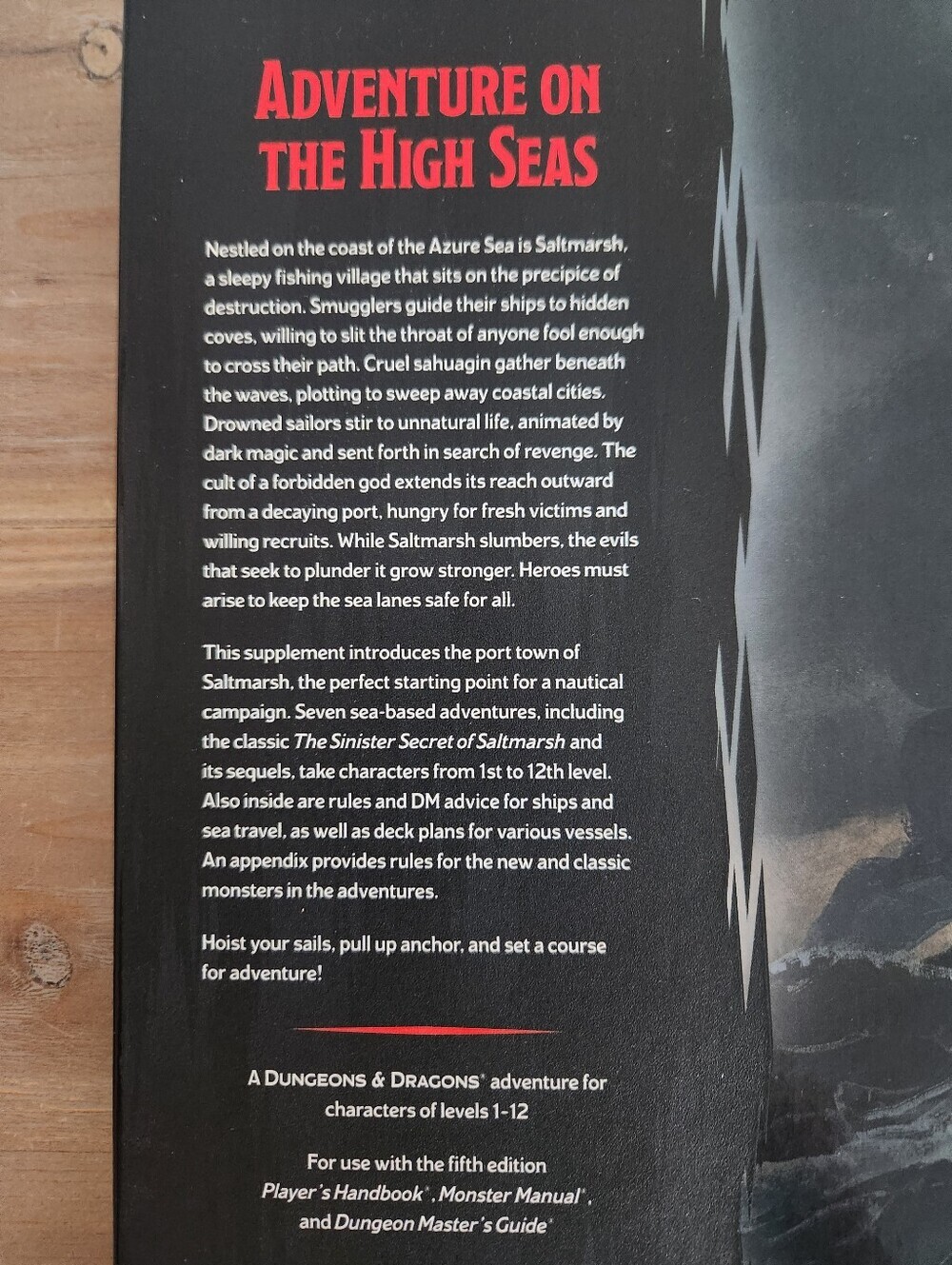 D&D Ghosts of Saltmarsh Hardcover 5E Adventure Dungeons And Dragons Game Book - Picture 4 of 8